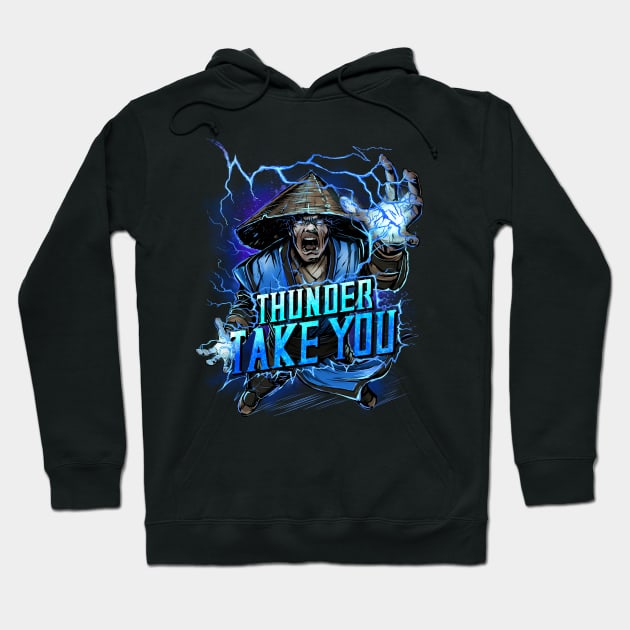 Thunder Take You! Hoodie by Ottyag